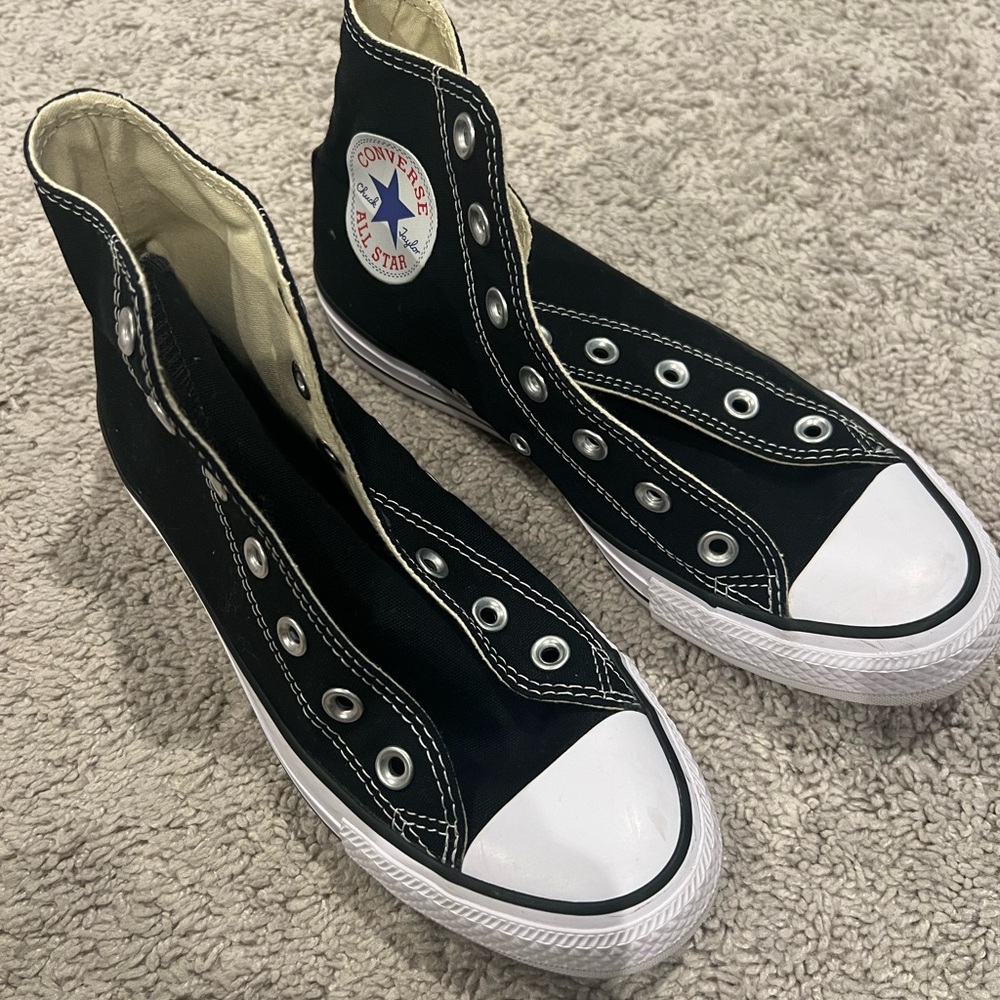 Converse Black High-Top Sneakers